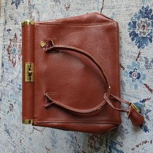 100% Leather Brown Purse